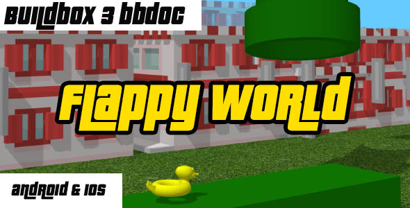 Flappy World 3D Buildbox 3.1