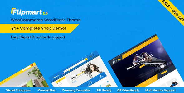 Flipmart - Responsive Ecommerce WordPress