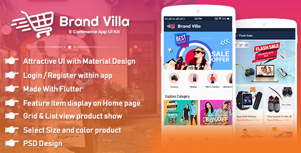 Flutter App E-Commerce UI KIT