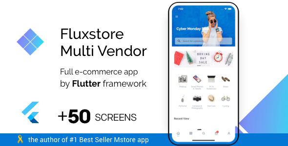 Fluxstore Multi Vendor - Flutter E-commerce Full App