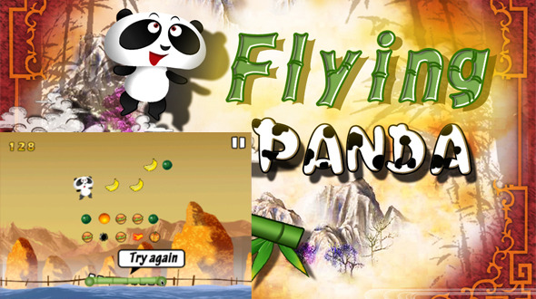 Flying Panda : iOS Game-Cocos2D