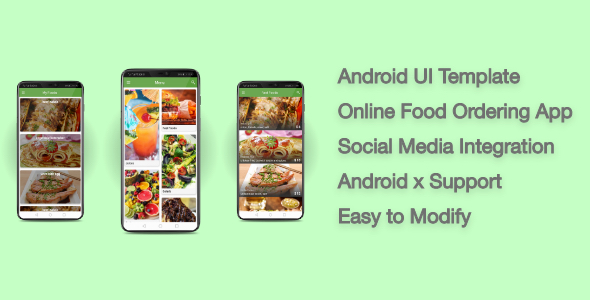 Food Online - Android UI Template