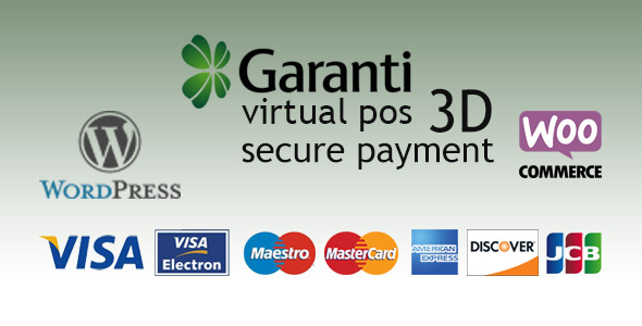 Garanti 3D Virtual POS Gateway for WooCommerce