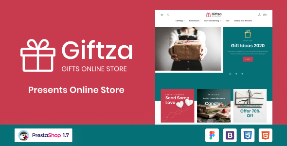 Giftza - Gifts and Presents Online Store PrestaShop Theme