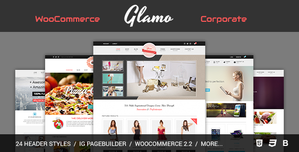 Glamo - Responsive WordPress Ecommerce Theme