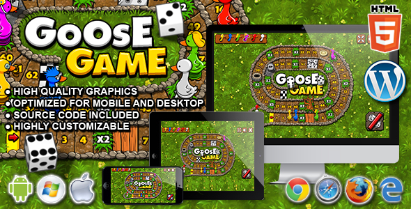 Goose Game - HTML5 Board Game