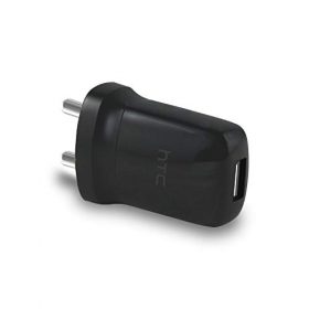 HTC E250 USB Wall Charger for iPhone and Android Devices (Black)