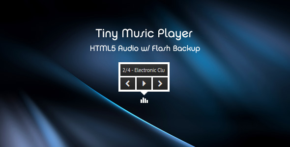 HTML5 Music Player with 3 CSS3 Skins - 1