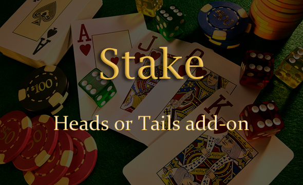 Heads Or Tails Add-on for Stake Casino Gaming Platform