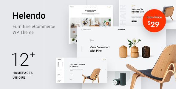 Helendo - Furniture eCommerce WordPress Theme