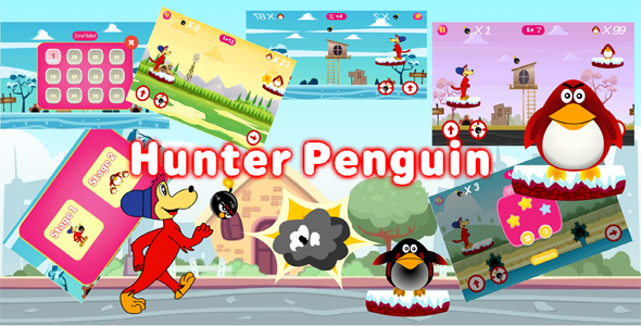 Hunter Penguin (admob-Unity Game)