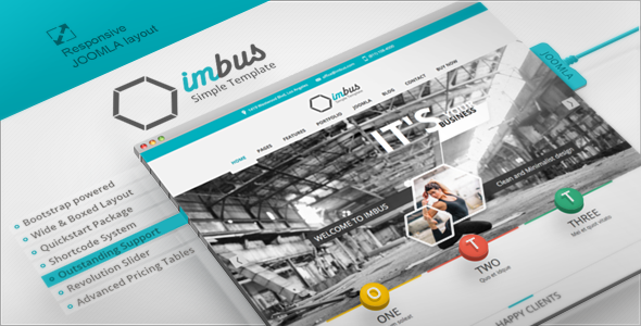 Imbus - Responsive Joomla Template