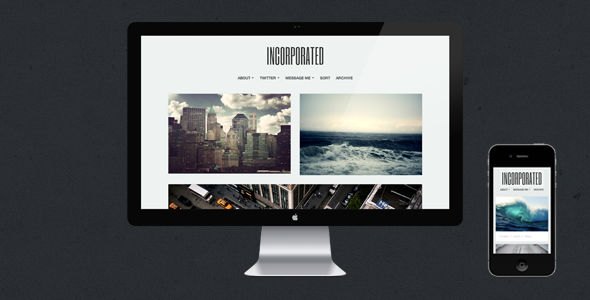 Incorporated - Tumblr Theme