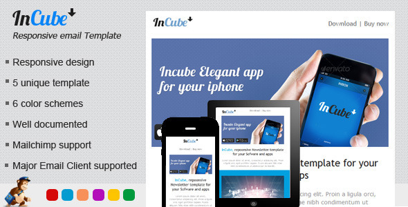 Incube Responsive HTML Email Template
