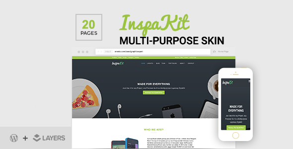 InspaKit - Multi-Purpose LayersWP Style Kit