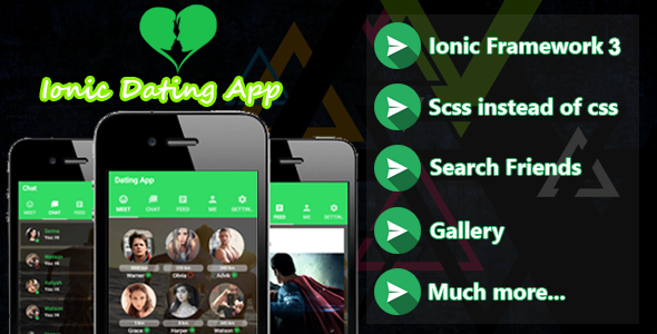 Ionic-3 Dating App Template