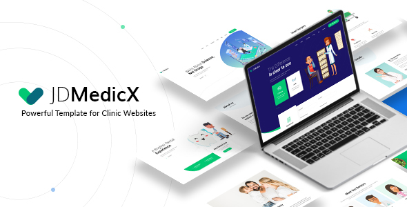 JD MedicX - Multipurpose Clinic Joomla 3.9 Template with Multiple Homagepage Layouts