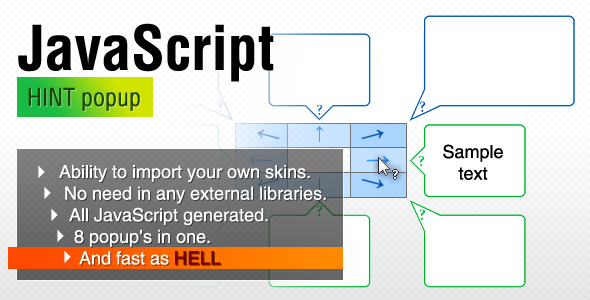 JavaScript HINT popup