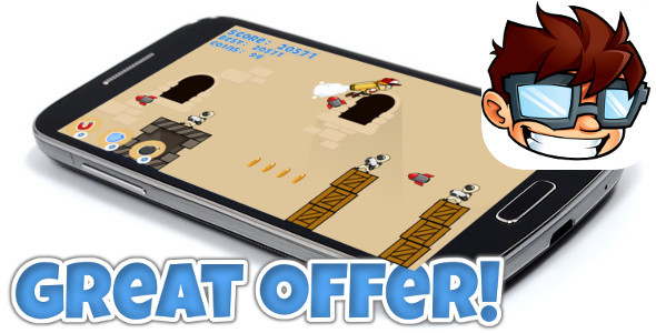 Jetpack game Android & iOS universal! Ads & IAP included! | Games