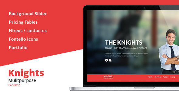 Knights Multipurpose Pagewiz Template