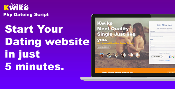 Kwike - Dating Website Php Script