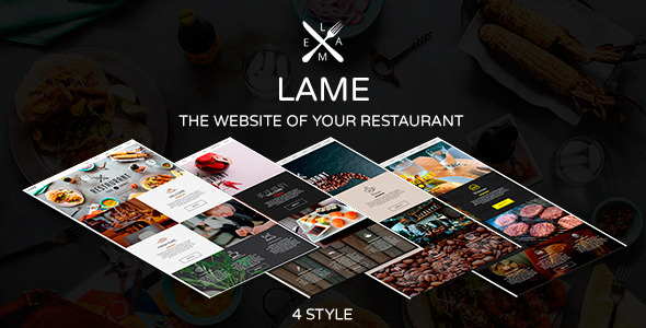 LAME - Restaurant Muse Template