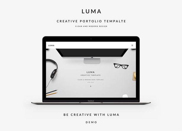 LUMA - Creative Multi-Purpose Muse Template - 1