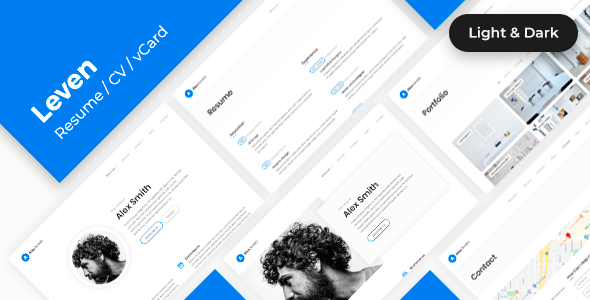 Leven - Resume CV Template