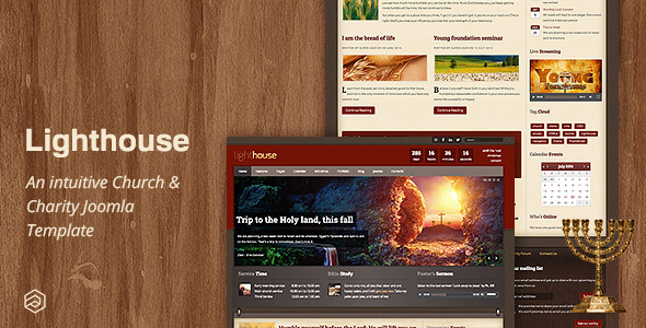 Lighthouse - Responsive Charity Church Joomla Template