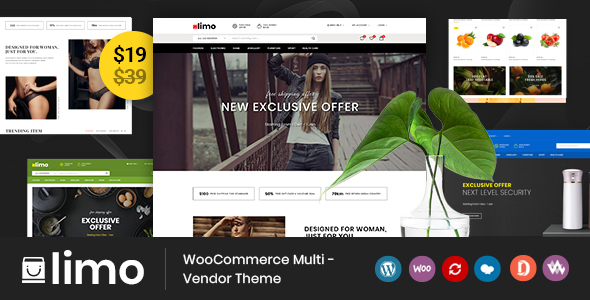 Limo - Multipurpose WooCommerce Theme