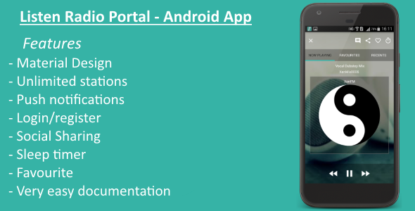 Listen Radio Portal - Android App