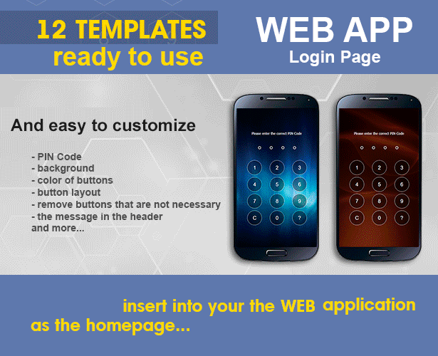 Login Page for Web App - 1