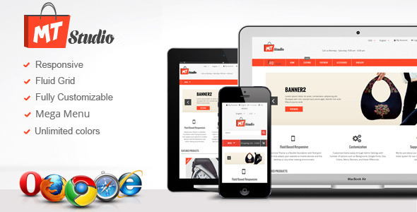 MTStudio Responsive Bigcommerce Theme!