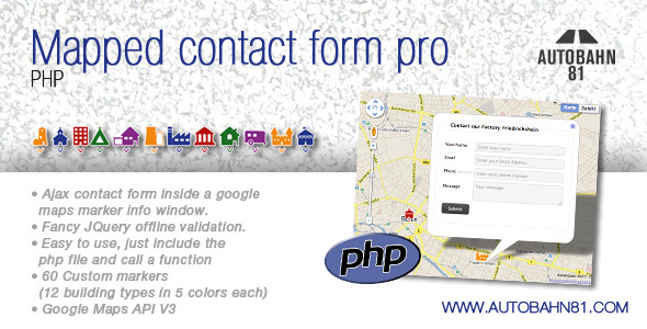 Mapped contact form pro php