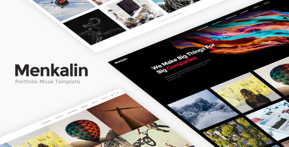 Menkalin - Portfolio Muse Template