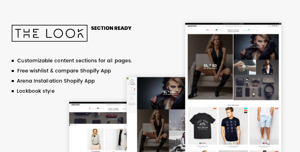 Minimal Fashion Shopify Theme - The Look