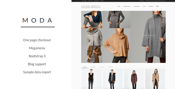 Moda Opencart Theme