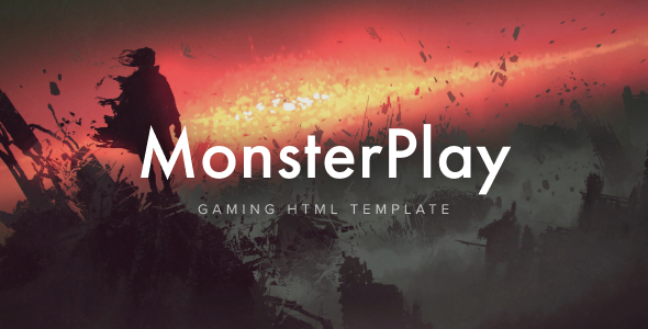 MonsterPlay - eSports and Gaming HTML Template