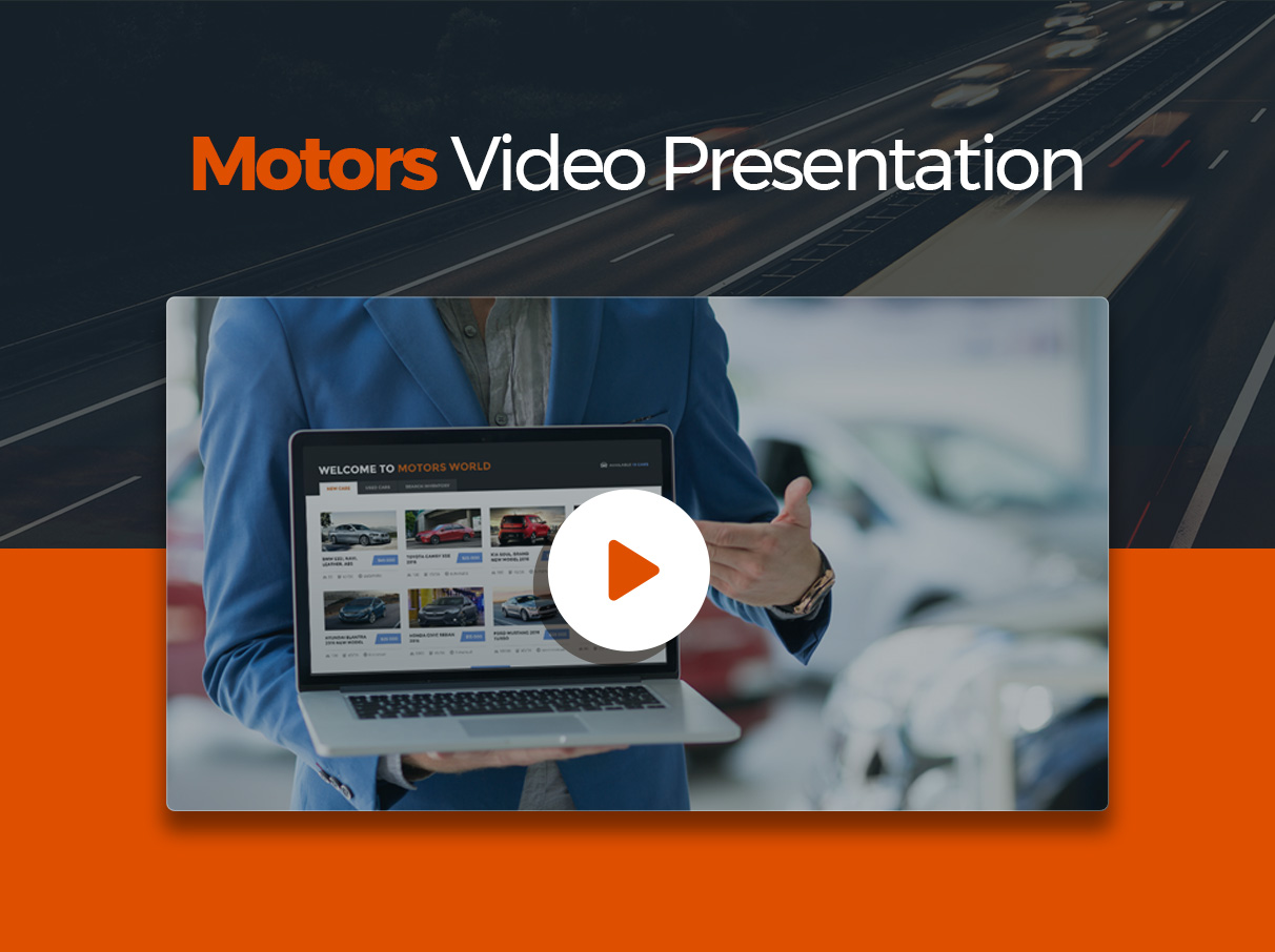 Motors - Car Dealer, Rental & Classifieds WordPress theme - 1
