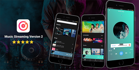 Music Streaming Android, IOS App