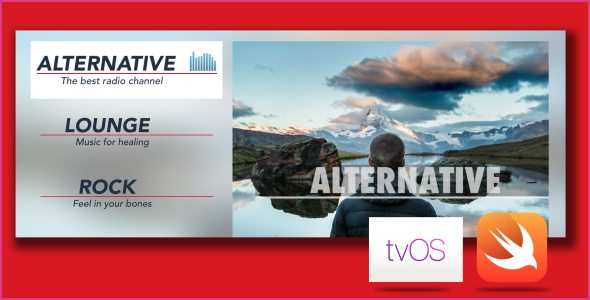 My Radio App - tvOS Source Code for New Apple TV