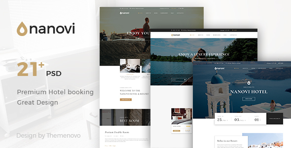 Nanovi - Resort and Hotel Template