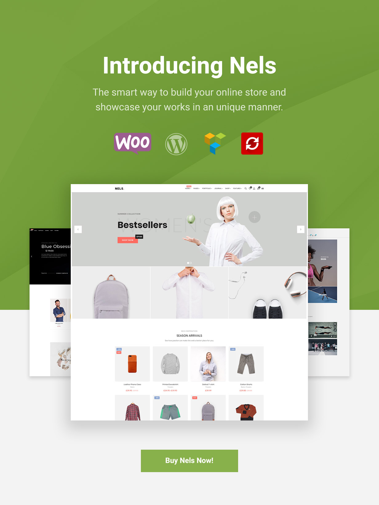 Nels - An Exquisite eCommerce WordPress Theme - 1