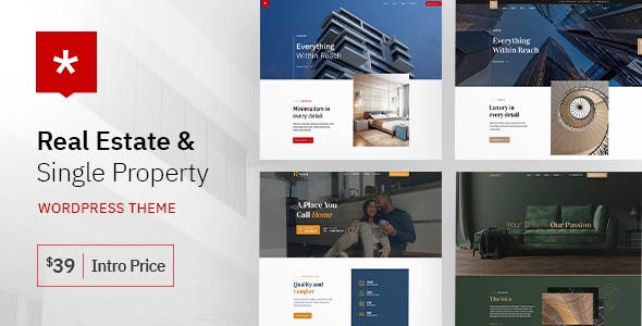 Nestin - Real Estate WordPress Theme