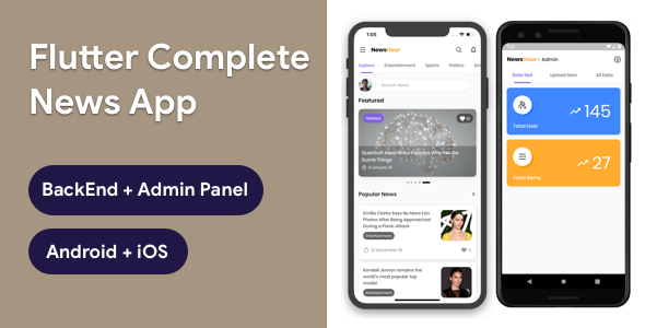 News Hour - Flutter News App with Admin Panel