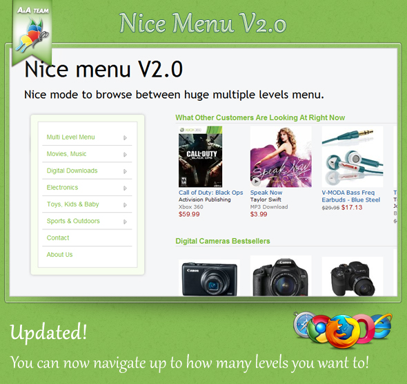 Nice Menu V1.0