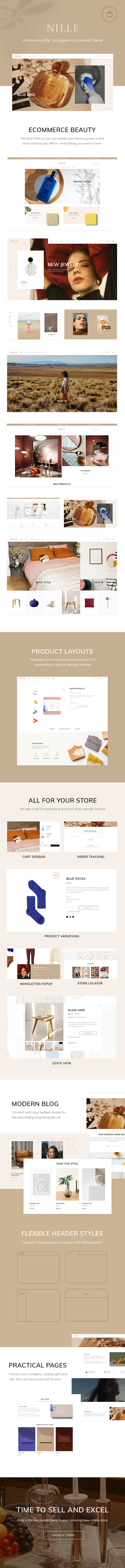 Nillé - Elegant eCommerce Theme - 1