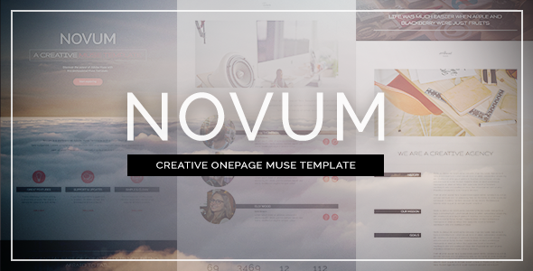 Novum - One Page Muse Template