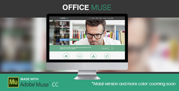 Office Muse | Adobe Muse Template