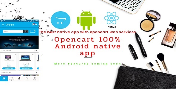 Opencart 100% native Android APP